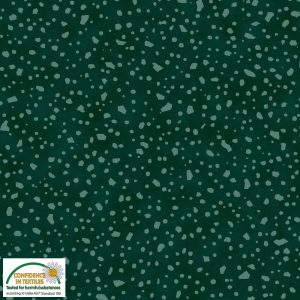 Quilters Coordinates - Green Dots - Stof Fabrics