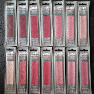 Madeira Mouliné Sticktwist - 6 fädig 10m - (0601-0614)