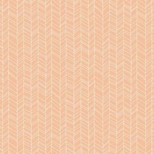 Mountain Meadow - pippashaw - Herringbone Peach - Figo Fabrics