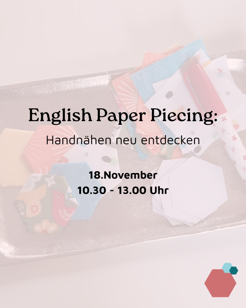 18.10.26 - English Paper Piecing Workshop